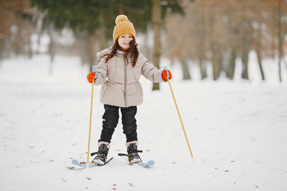 Подходящо ли е карането на ски за деца?